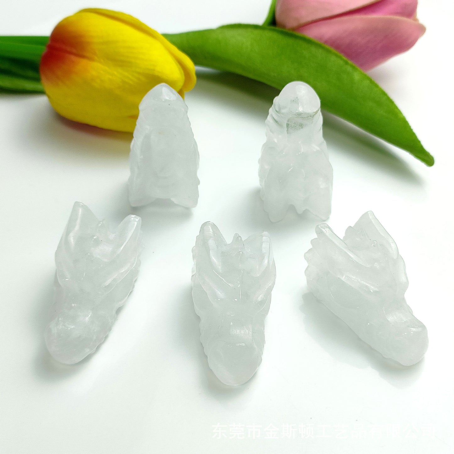 Natural Carved Crystal Jade Ornaments
