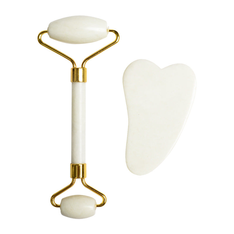 Set Beauty Scraping Board New  Jade Roller Heart-shaped