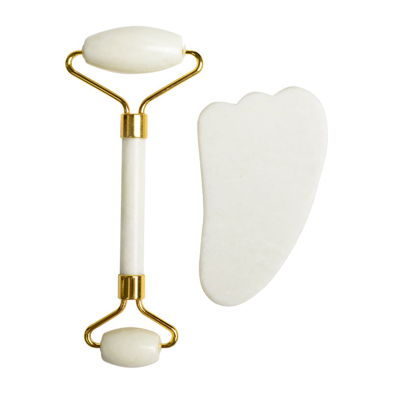 Set Beauty Scraping Board New  Jade Roller Heart-shaped