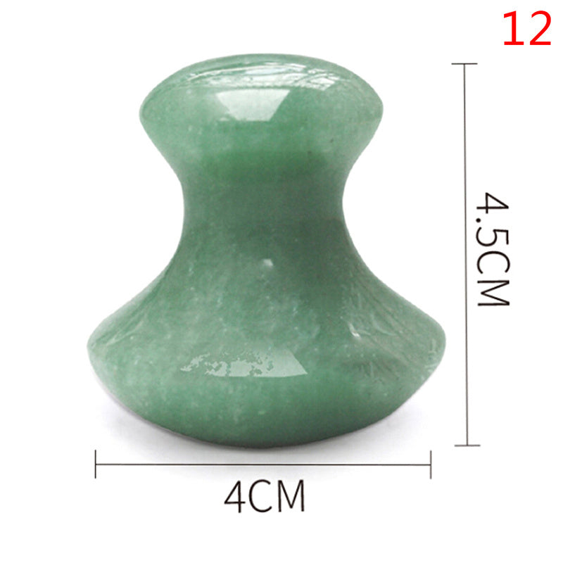 Natural jade scraping board