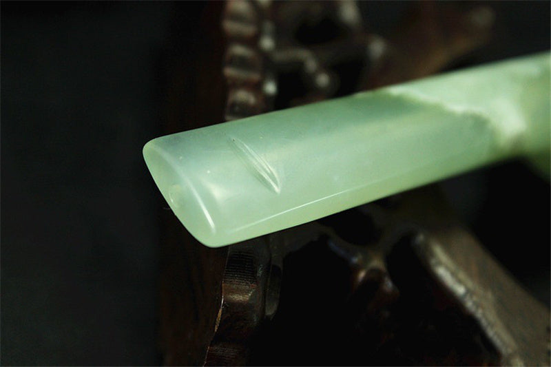 Natural a cargo jade pipe