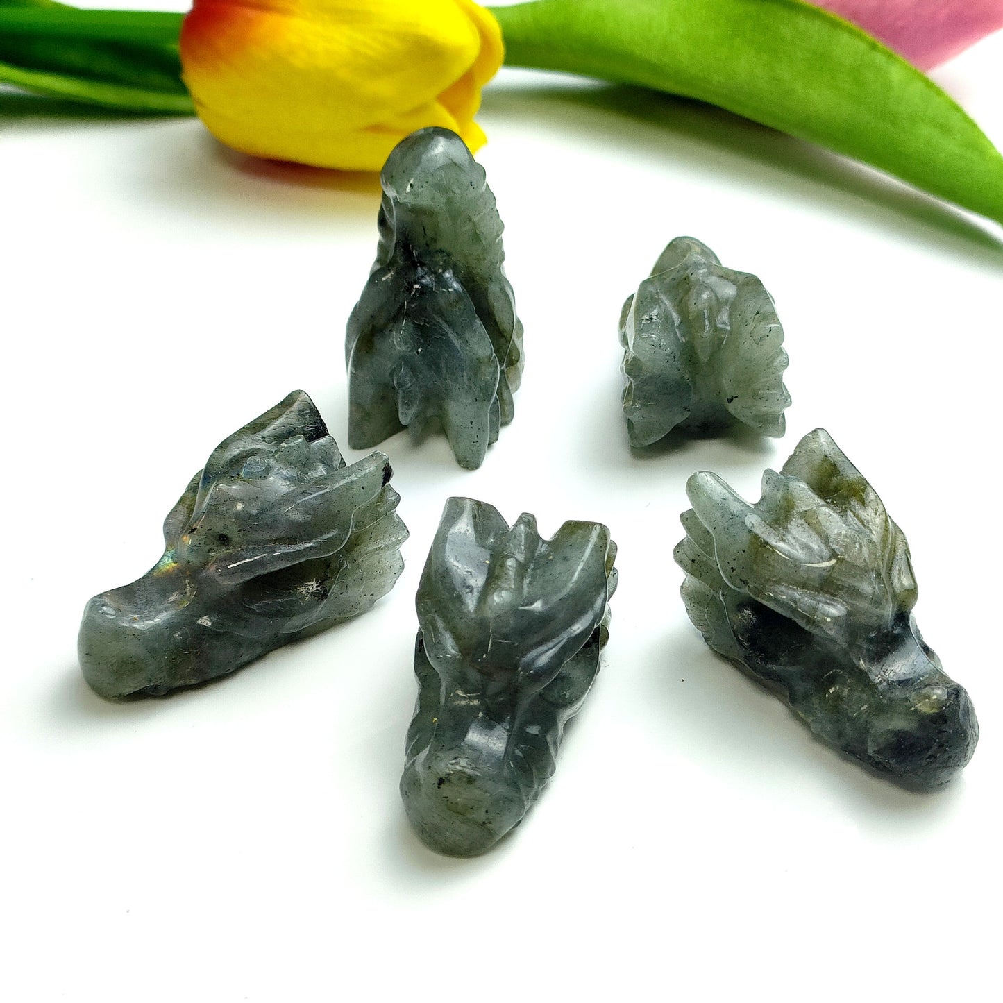 Natural Carved Crystal Jade Ornaments