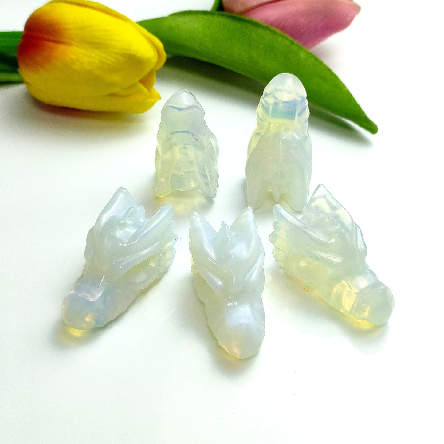 Natural Carved Crystal Jade Ornaments