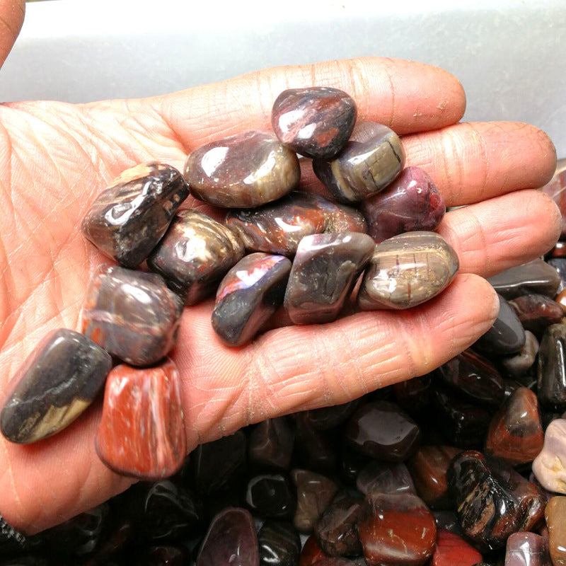 Wood Fossil Silicified Wood Original Crushed Stone Tree Jade 20 30 Mm