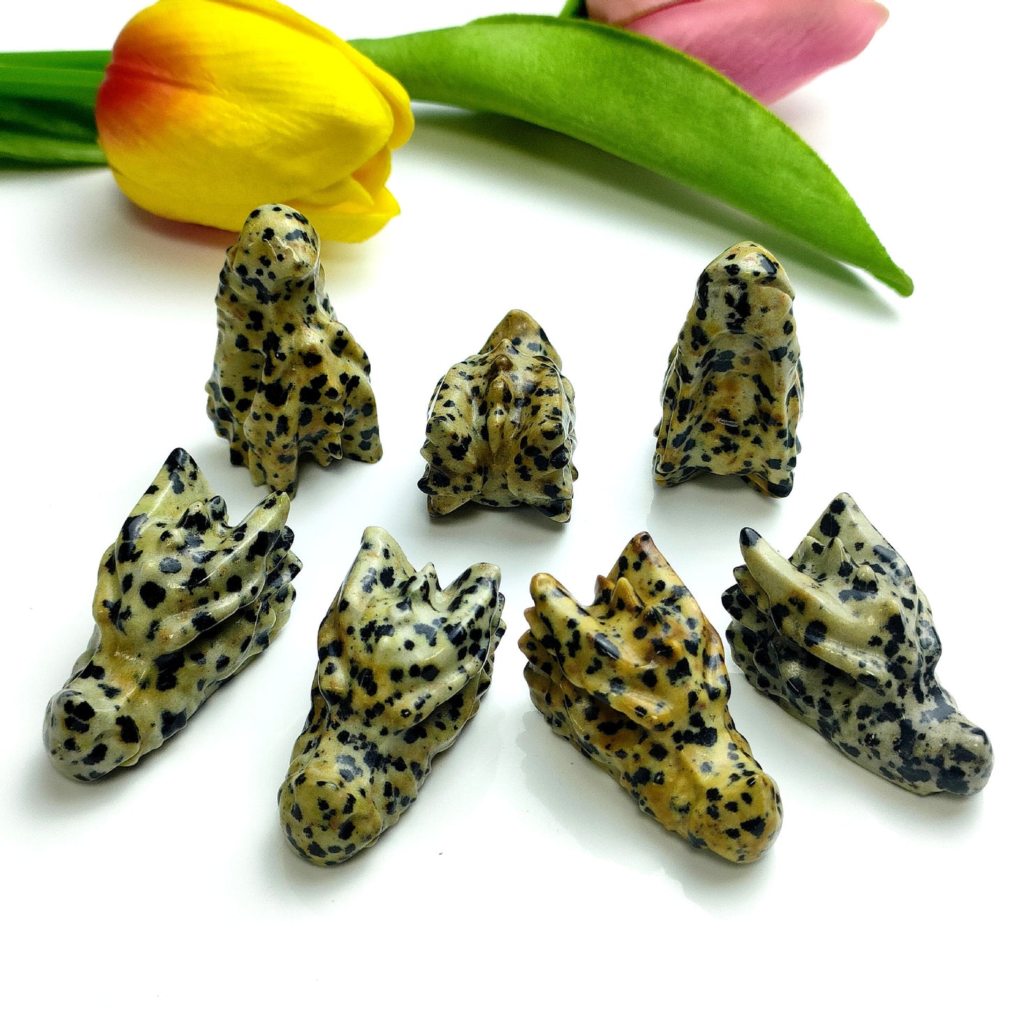 Natural Carved Crystal Jade Ornaments