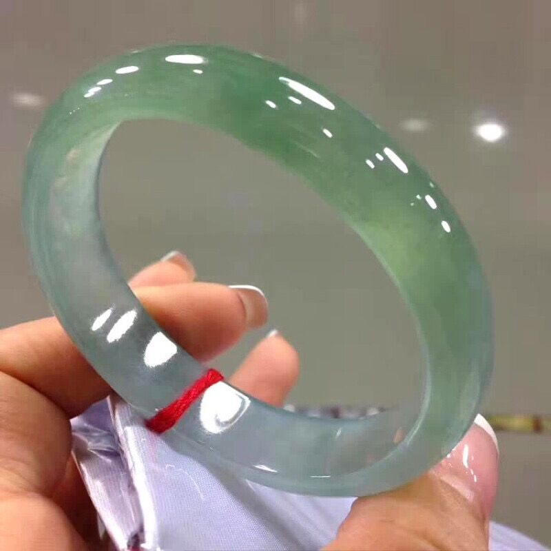 Oil Green Light Green Moisturizing Ice Transparent Jade Bracelet