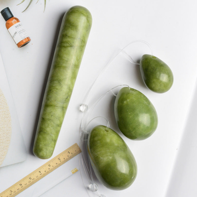 New Product Xiuyan Jade Double-headed Jade Roller