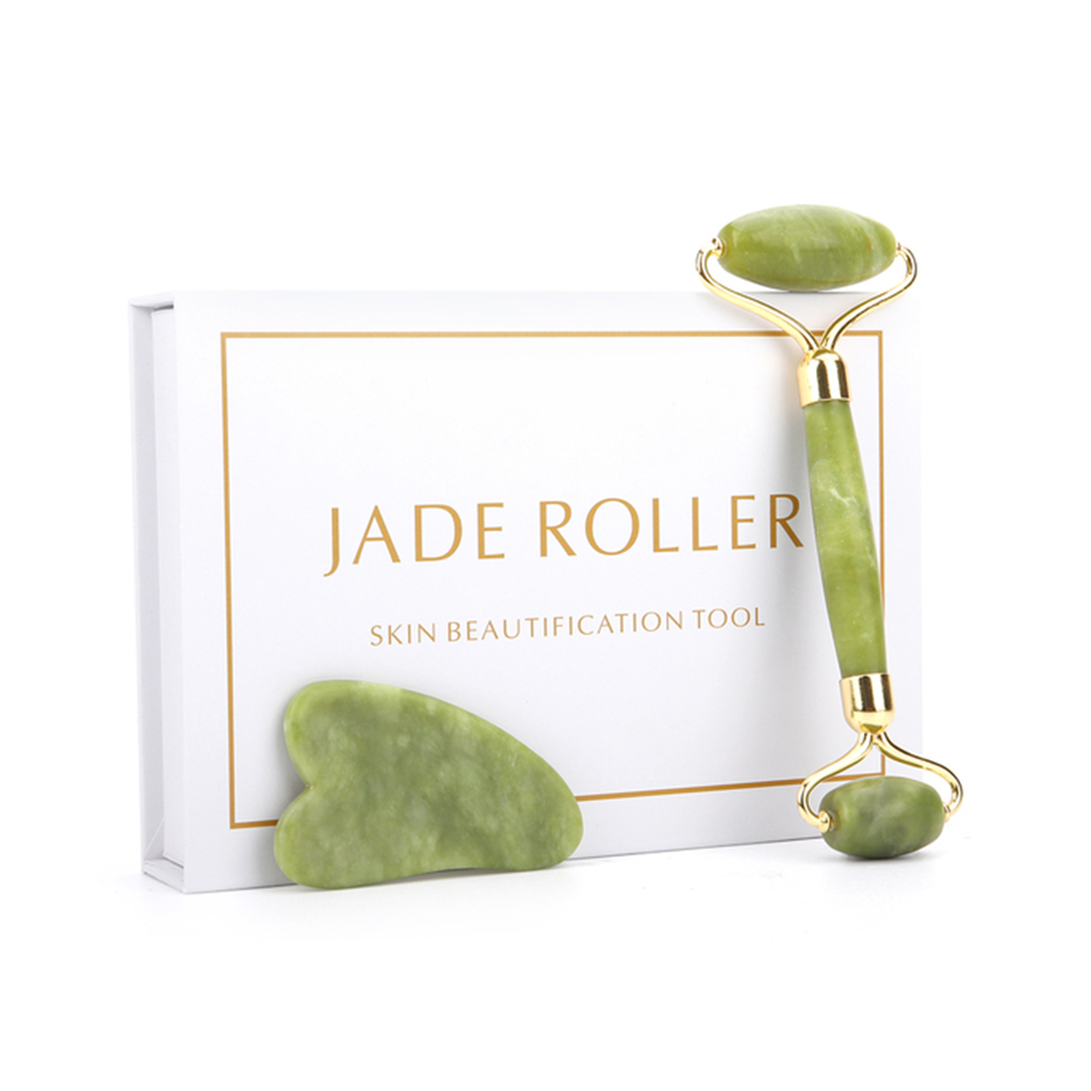 Jade Scraping Board Massage Beauty Stick Jade Roller
