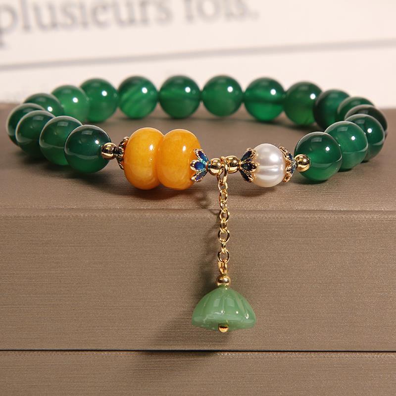 Small Design Women's Simple Jade Bracelet