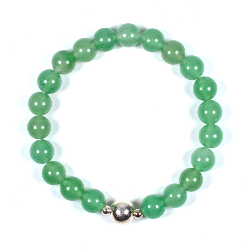 Green Tung Ling Jade Crystal Bracelet