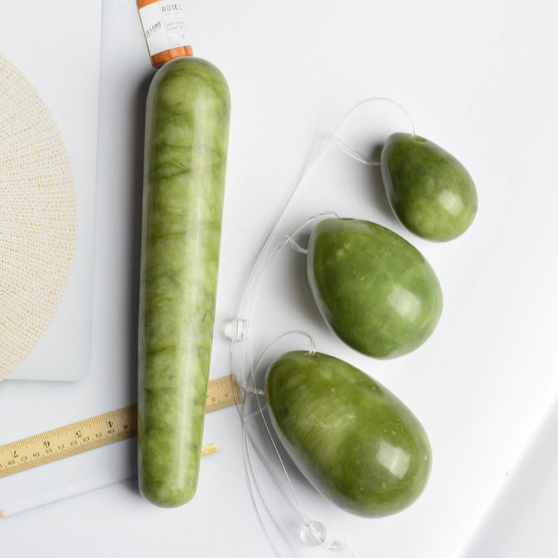 New Product Xiuyan Jade Double-headed Jade Roller