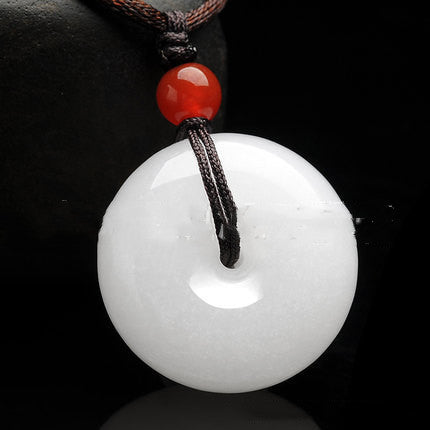 Peace Buckle Jade Pendant Couple Pendant