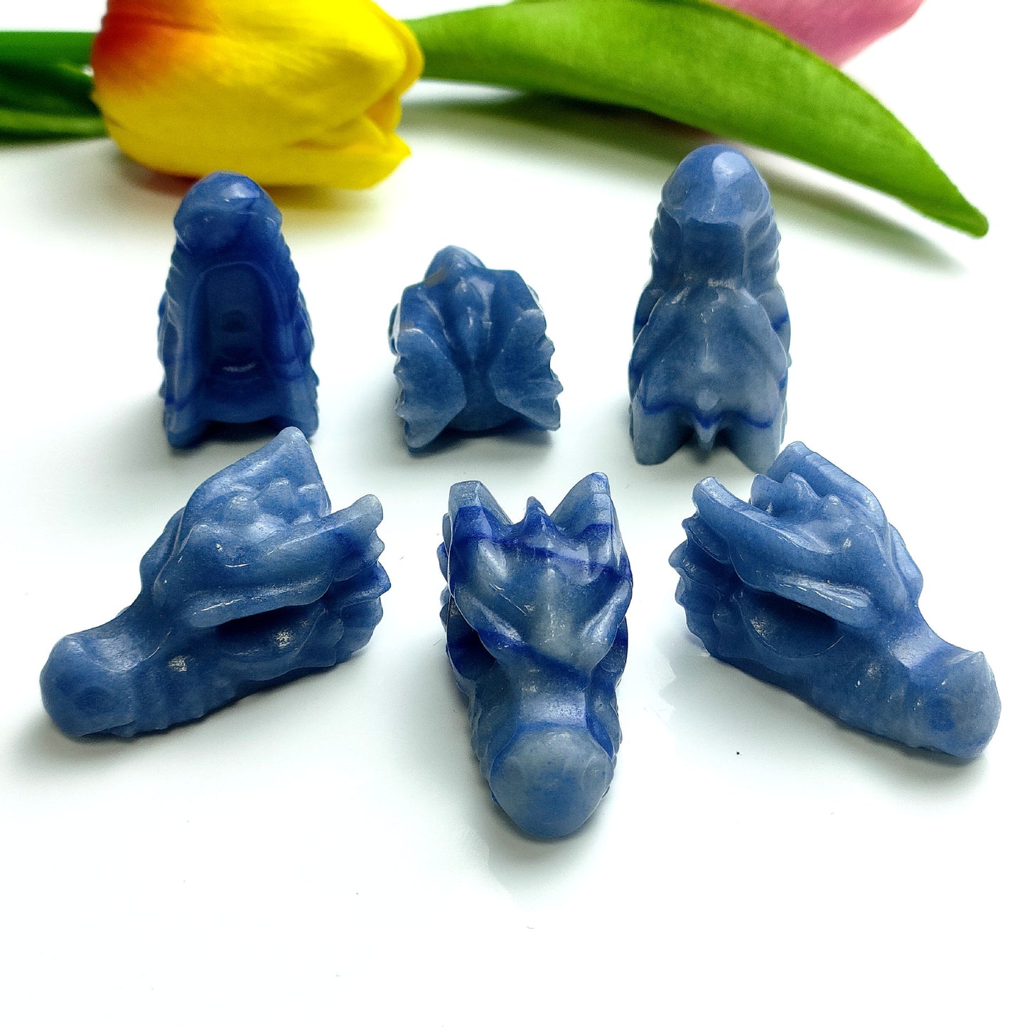 Natural Carved Crystal Jade Ornaments