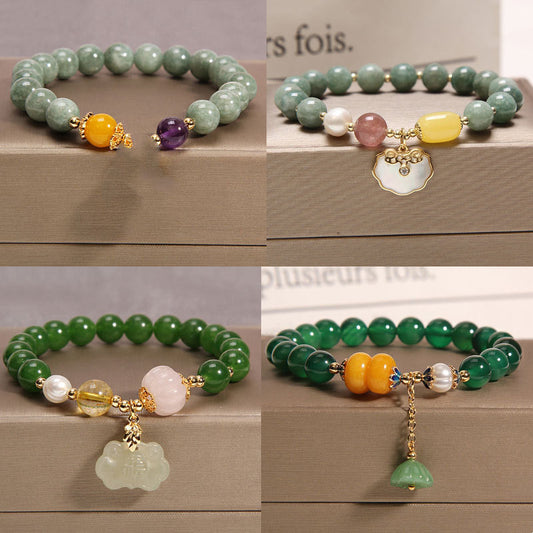 Small Design Women's Simple Jade Bracelet