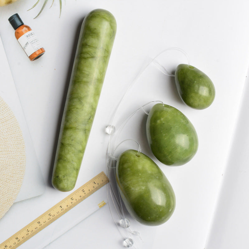 New Product Xiuyan Jade Double-headed Jade Roller