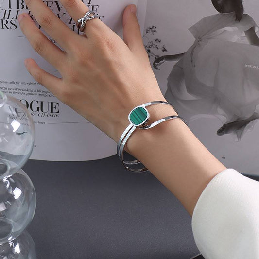 Personalized Fashion Jade Agate Acrylic Bracelet