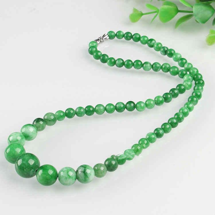 Dry Green Bracelet Cold Jade Necklace