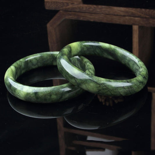 Natural Jade Pattern Bracelet Chinese Style