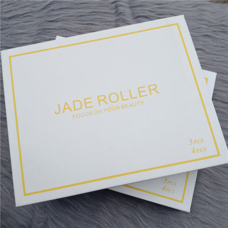 Fashion Massager Jade Roller Suit