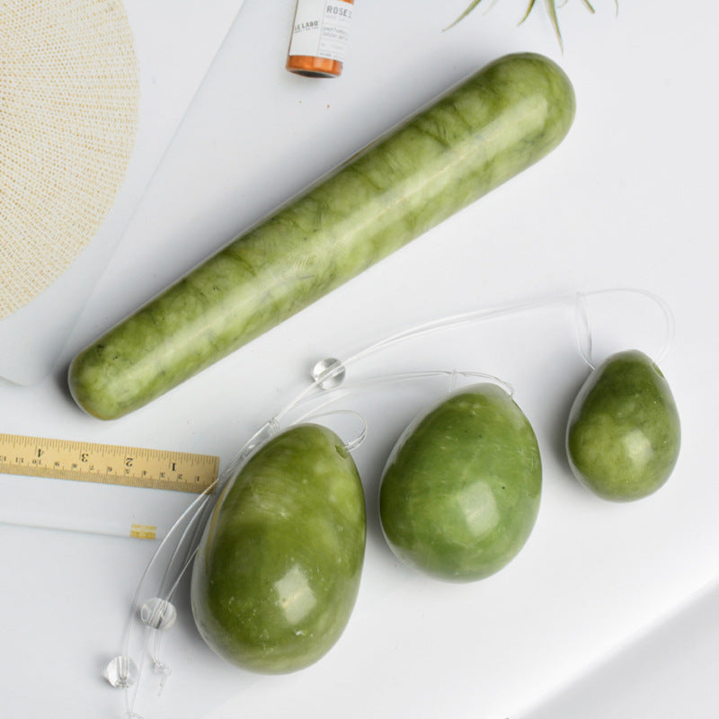 New Product Xiuyan Jade Double-headed Jade Roller