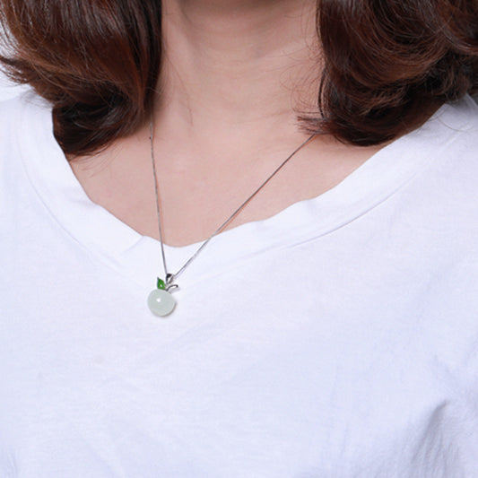 Creative Fashion Hetian Jade Pendant Necklace