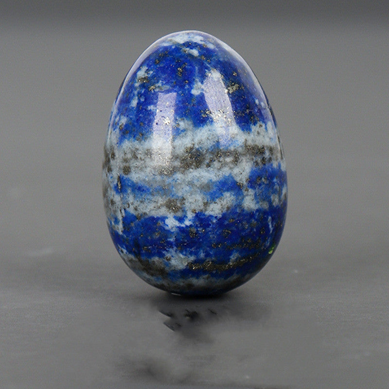 Natural Crystal Jade Egg Rough Stone Office Ornaments