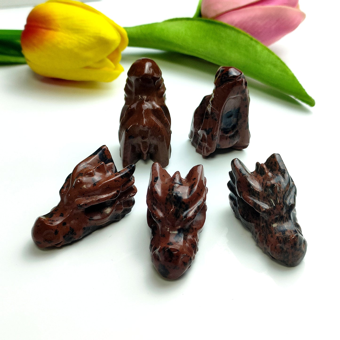 Natural Carved Crystal Jade Ornaments