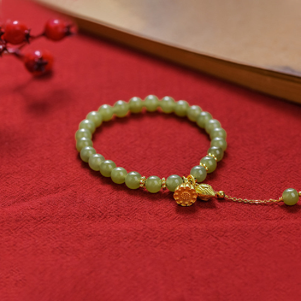 Fashion Alloy Hotian Jade Hand String