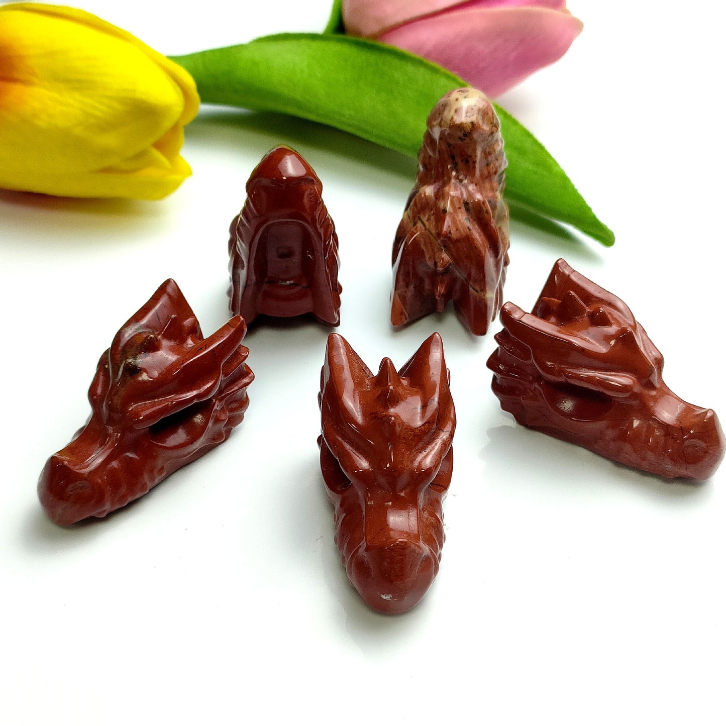 Natural Carved Crystal Jade Ornaments