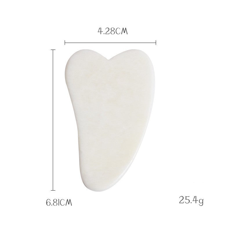 New White Jade Zinc Alloy Thorn Head Small Double Suit