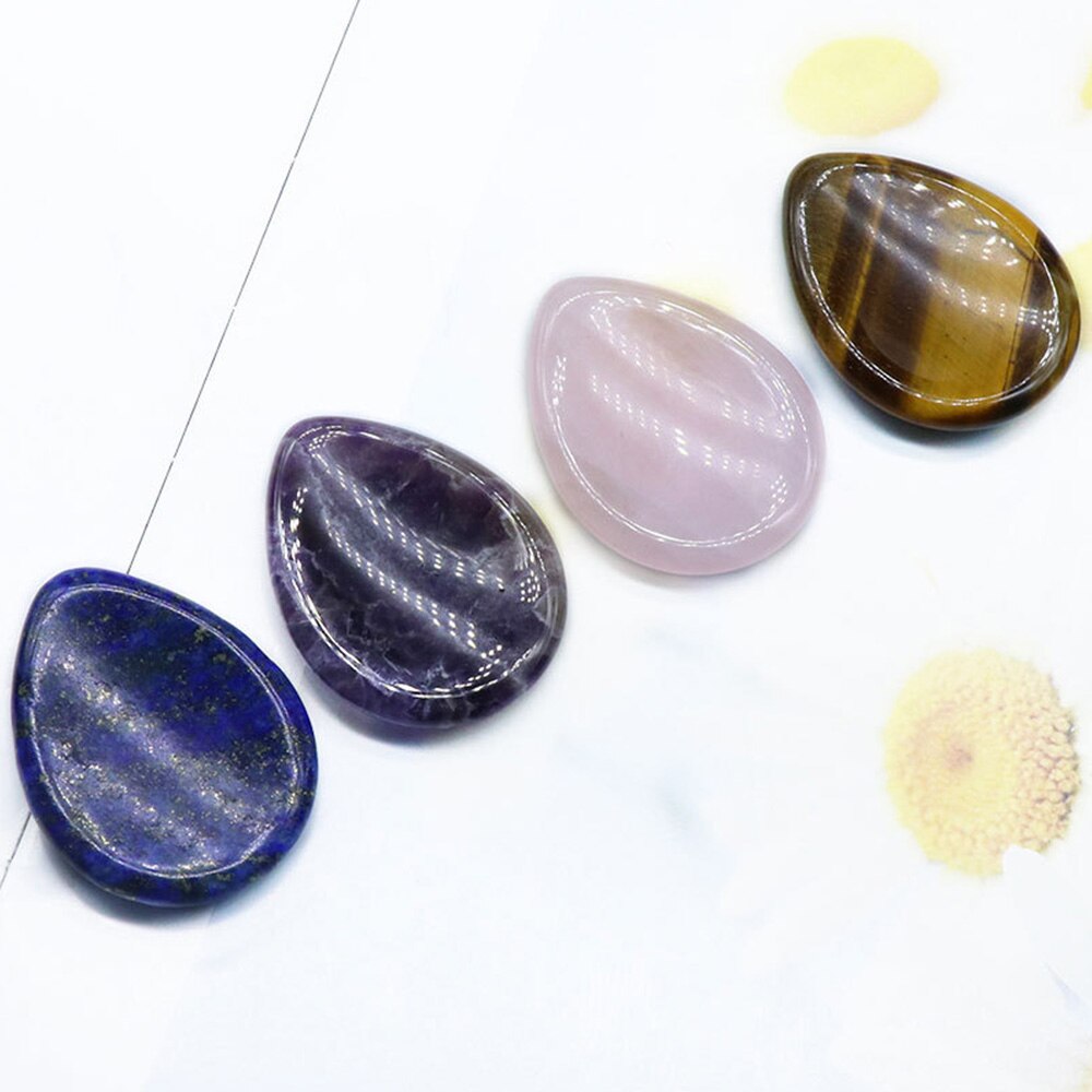 Tiger Eye Thumb Worry Stone Natural Chakra