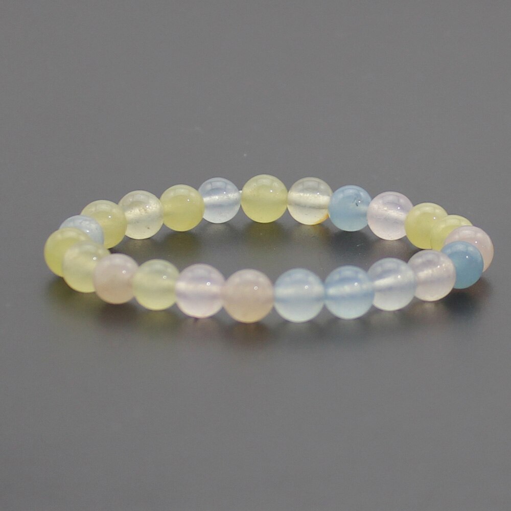 Natural Stone Quartz Bracelet Yoga Chakra Healing
