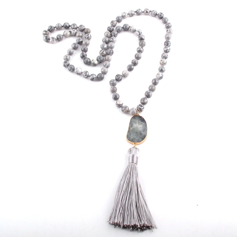 Fashion Bohemian Tribal Jewelry Natural Stones