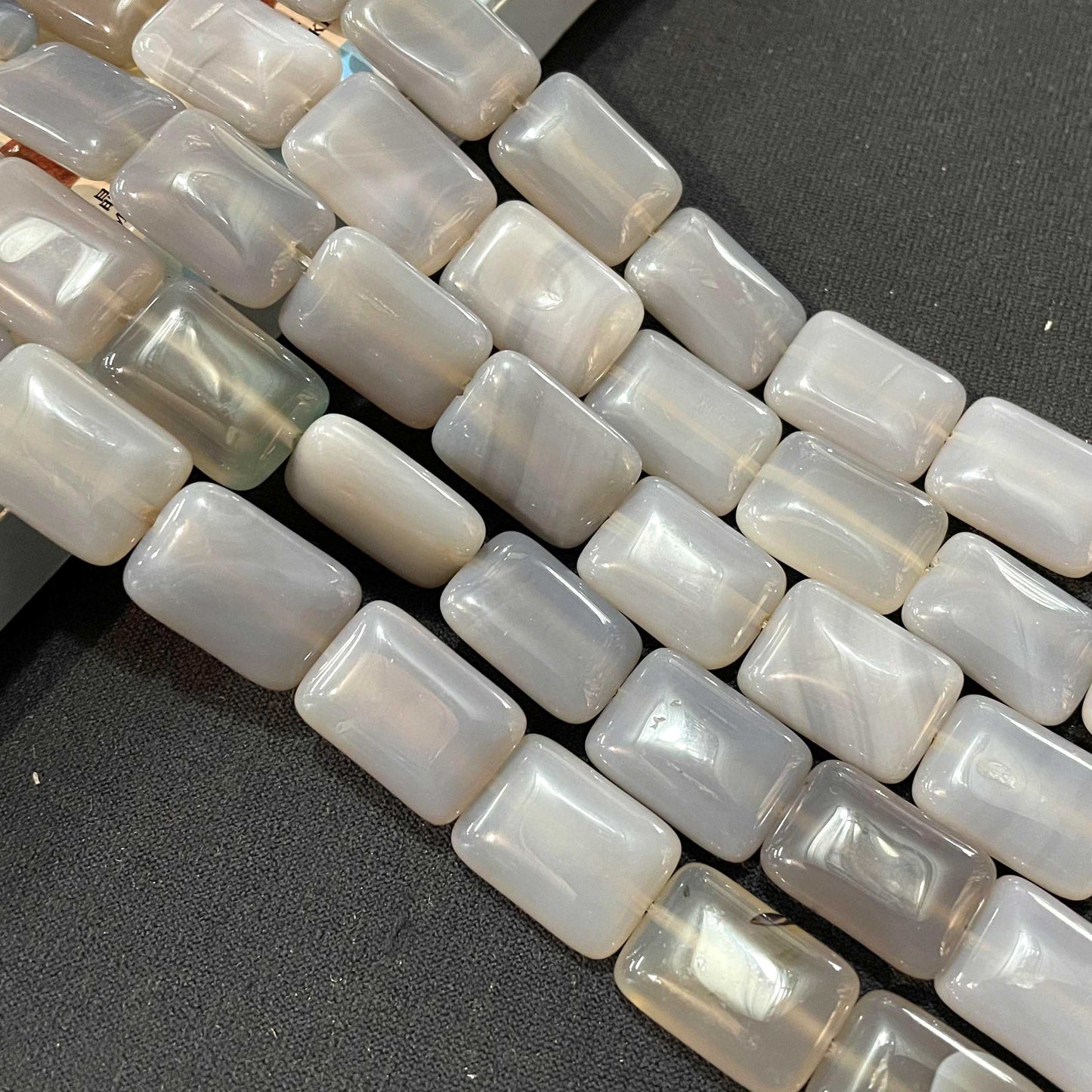 Rectangular Natural Stone Agates Turquoises