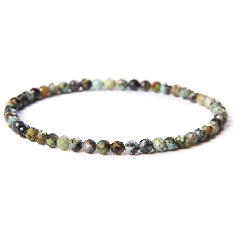 Minimalist Healing Tiny crystal stone Beads Bracelets