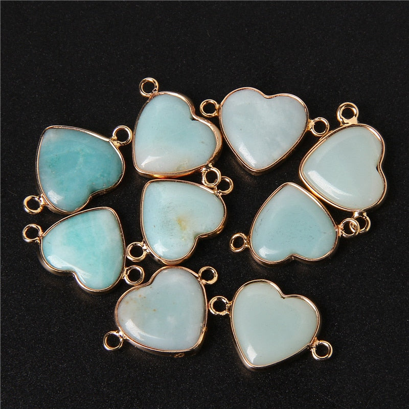 New Arrival Natural Stone Crystal Pendant Charm