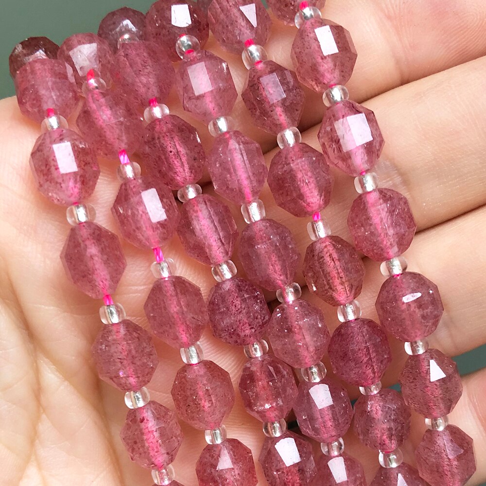 Natural Rhodonite Jades Quartz Apatite Amazonite Stone