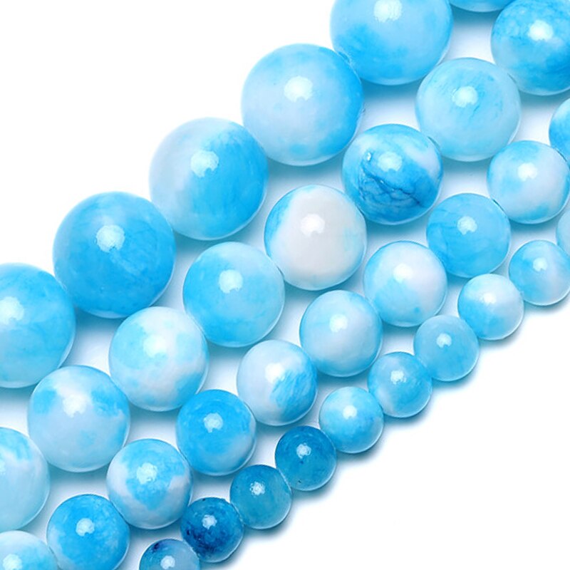 Natural Pink Green Persian Jades Stone Beads