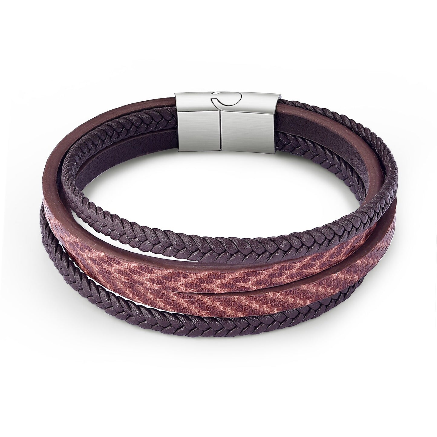 Fashion Natural Stone Beads Men Bracelet Multilayer