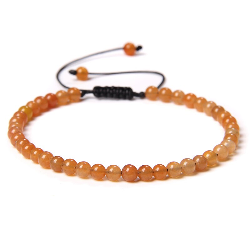 Vintage Natural Stone Bracelet Men Chakras Beads