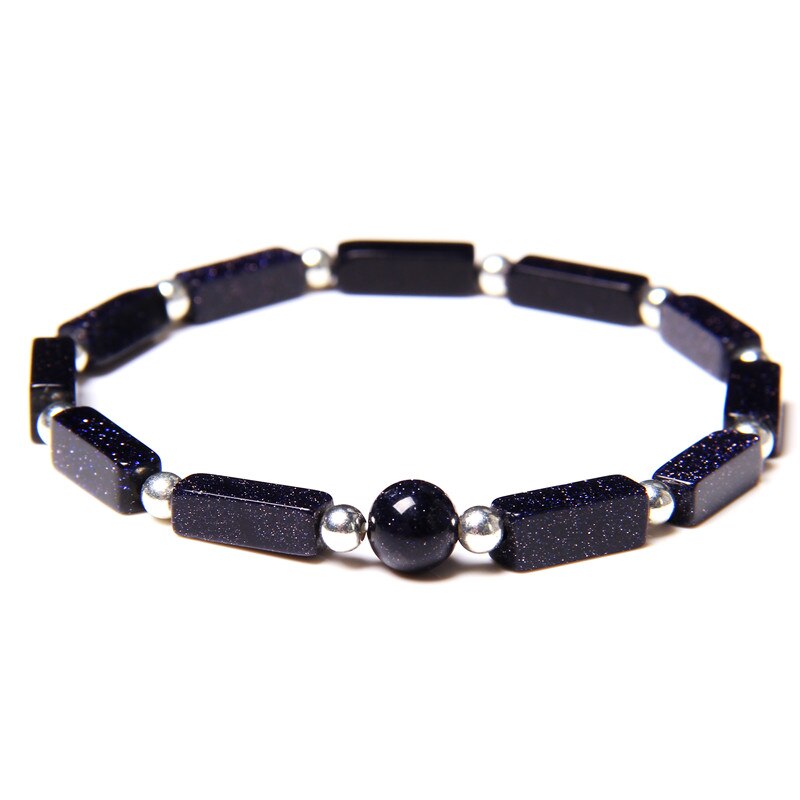 Natural Tiger Eye Bracelets Men Handmade
