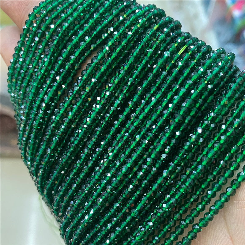 Natural Stone Beads Blue Quartzs Crystal Turquois