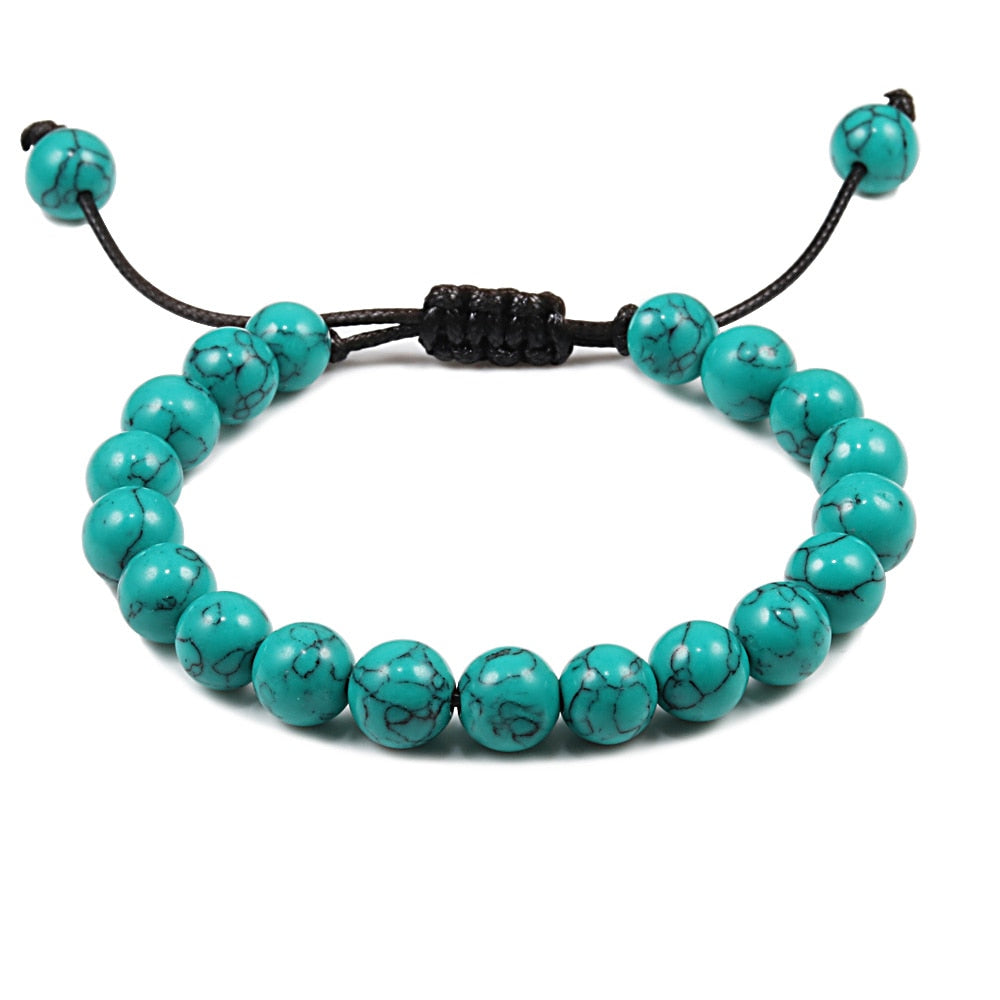 Adjustable Tiger Eye Beads Bracelets Red Energy