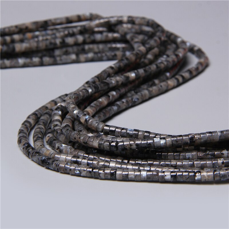 Natural Rondelle Stone Beads Flat Round Jaspers