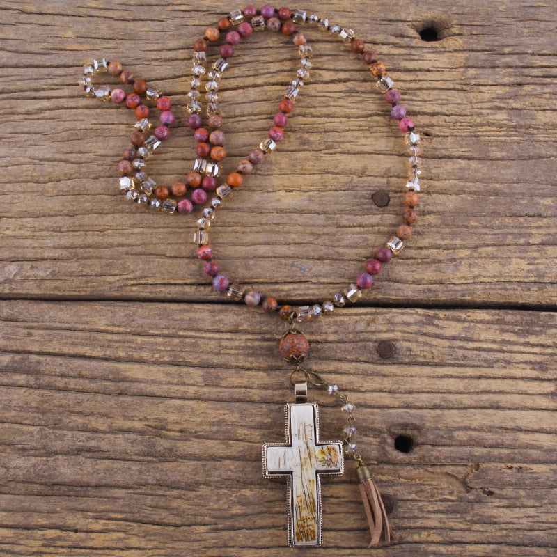 Bohemian Jewelry Accessory Multi Natural Stones