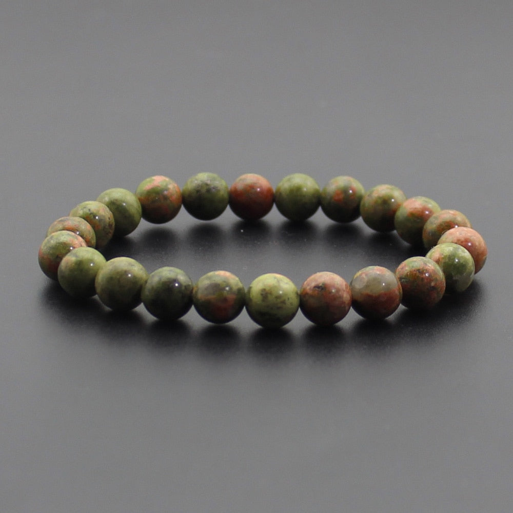 Natural Stone Quartz Bracelet Yoga Chakra Healing