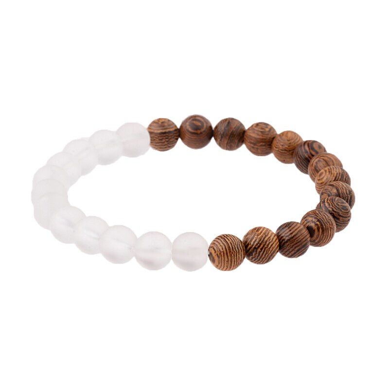 Wood Beads Bracelets Men Ethic Meditation