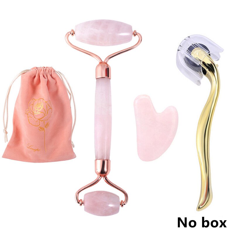Natural Stone Jade Roller Facial Massager