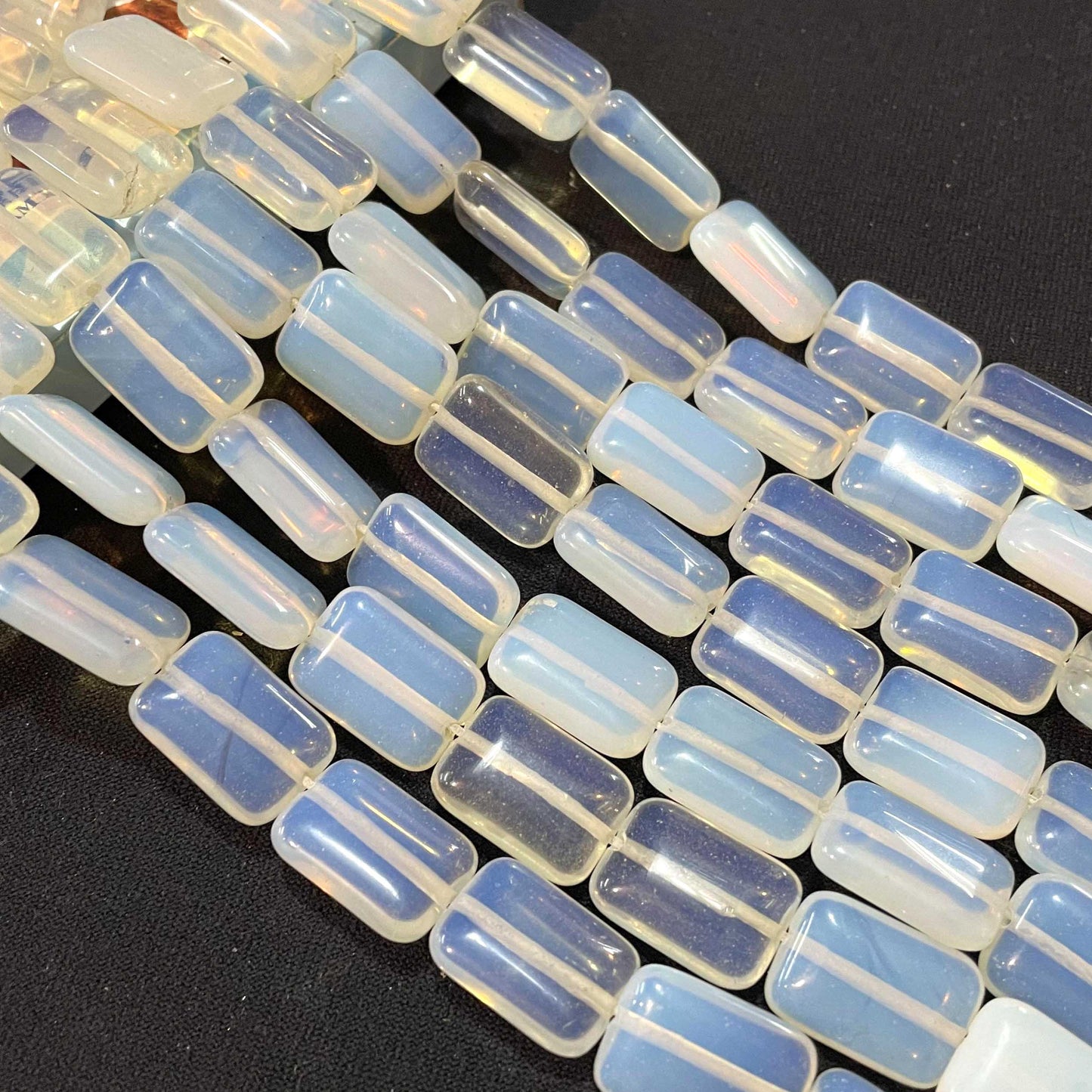 Rectangular Natural Stone Agates Turquoises
