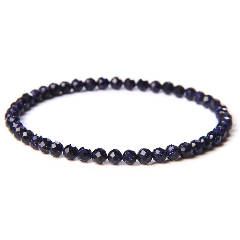 Minimalist Healing Tiny crystal stone Beads Bracelets
